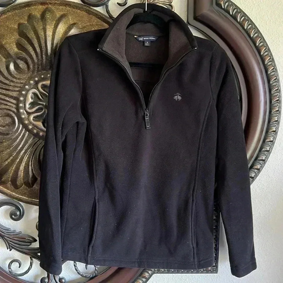 Brooks Brothers 346 Unisex Black Fleece Small - Picture 10 of 12